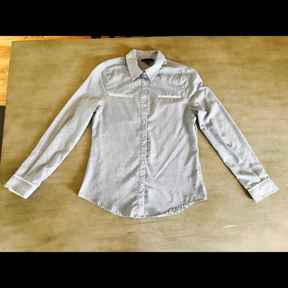 Joe's jeans button down fitted top